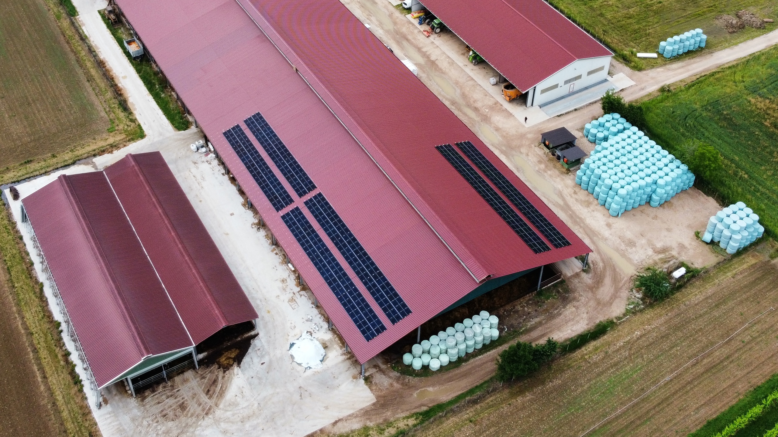 Impianto fotovoltaico Agrisolare
